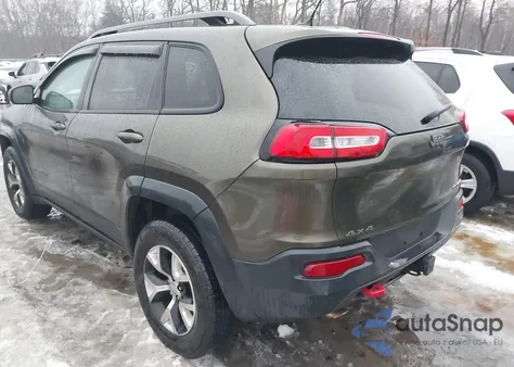 2014 Jeep Cherokee Trailhawk z USA, uszkodzony, nr VIN 1C4PJMBB3EW200490